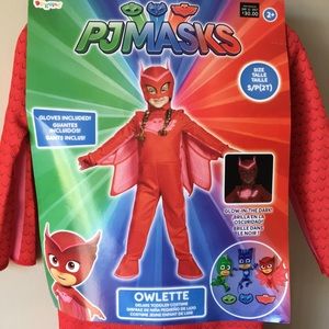 PJ Masks Owlette Costume Kids 2T Dress Up